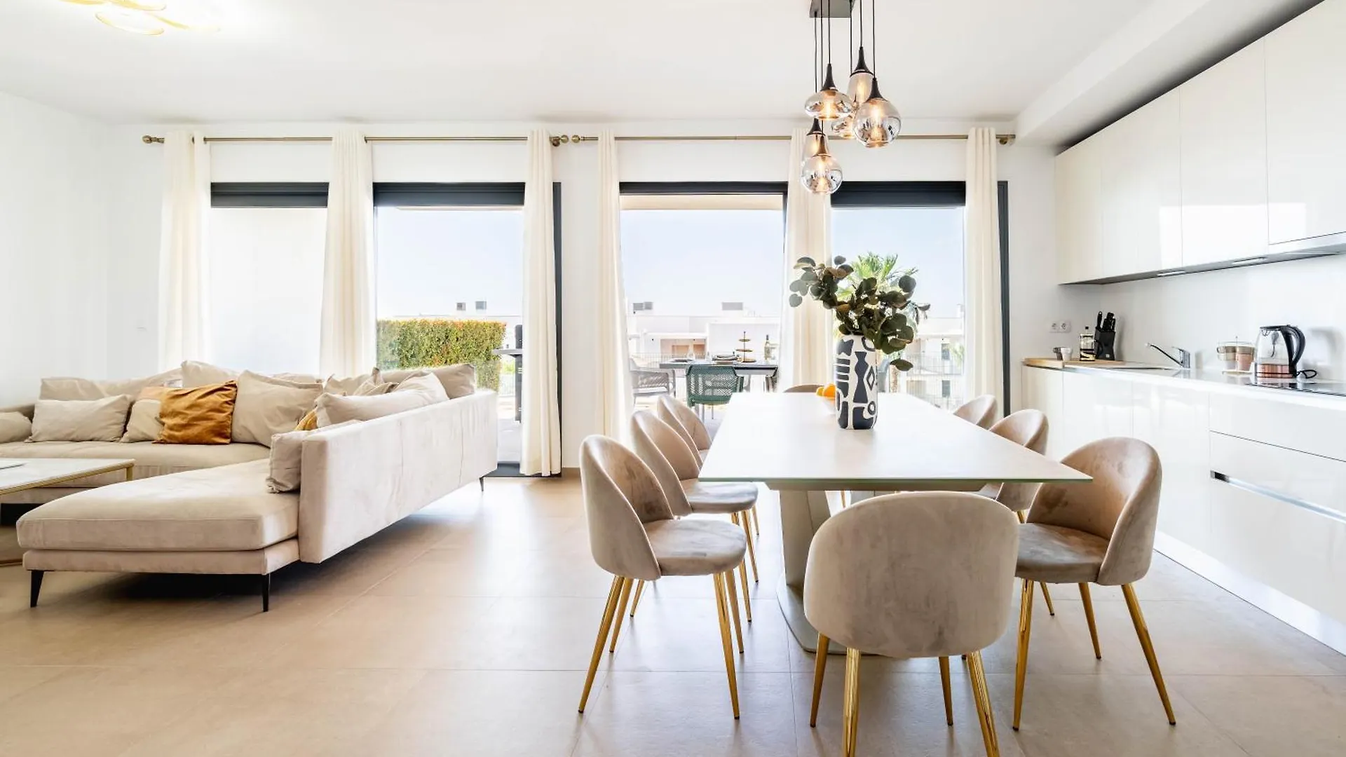 Apartmán Design Wohnung Mit Viel Luxus Manilva Španělsko